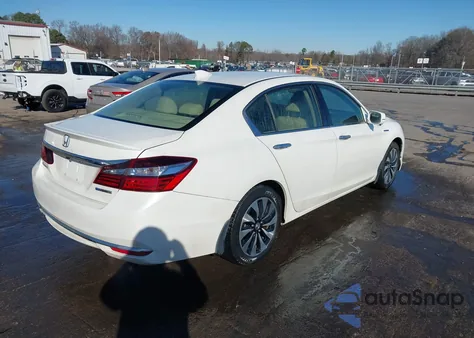 2017 Honda Accord Hybrid Ex-L z USA, uszkodzony, nr VIN JHMCR6F52HC027038